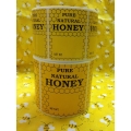 Yellow Pure Natural Honey Label 